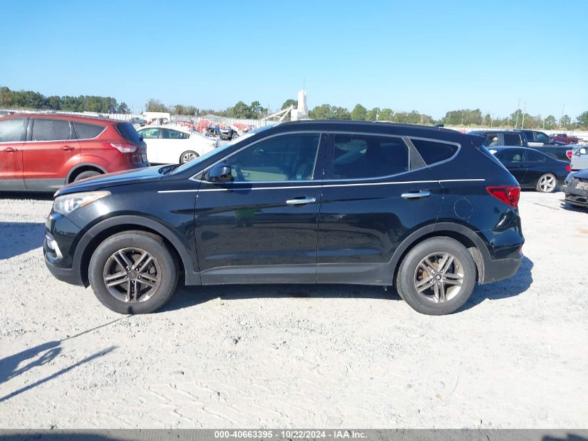 2017 Hyundai Santa Fe Sport 2.4L VIN: 5XYZU3LB4HG416648 Lot: 40663395