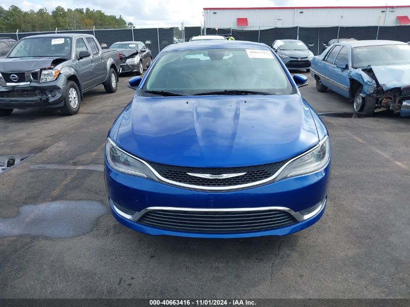 2016 Chrysler 200 Limited VIN: 1C3CCCABXGN141181 Lot: 40663416