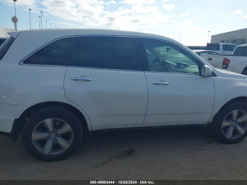 2013 Acura Mdx Technology Package VIN: 2HNYD2H38DH518046 Lot: 40663444