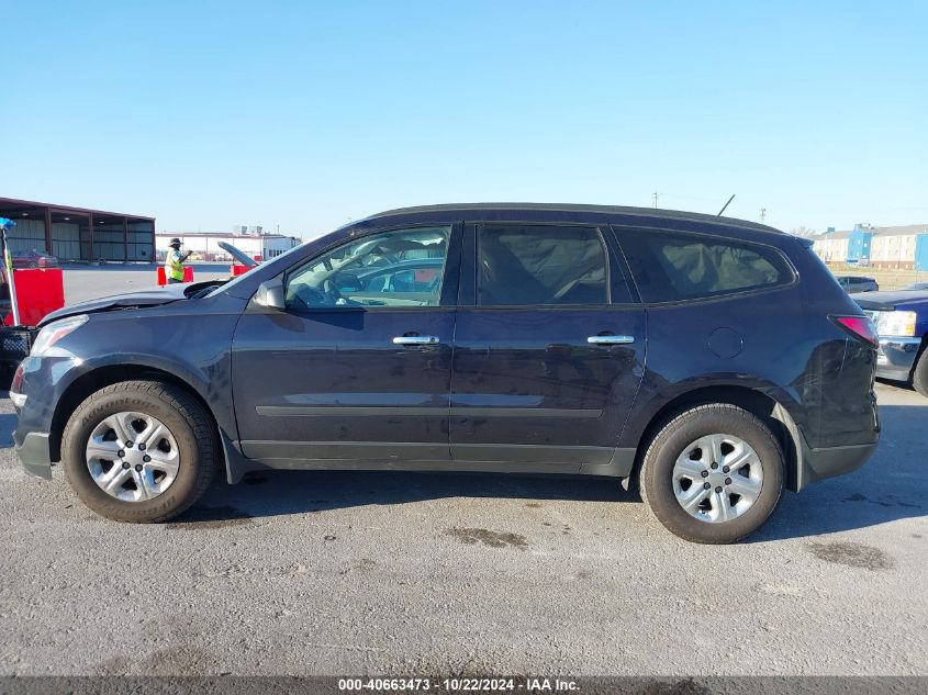 2015 Chevrolet Traverse Ls VIN: 1GNKRFED1FJ387102 Lot: 40663473