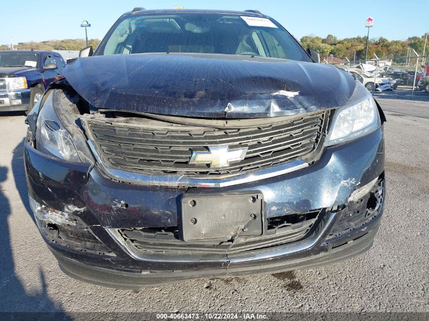 2015 Chevrolet Traverse Ls VIN: 1GNKRFED1FJ387102 Lot: 40663473