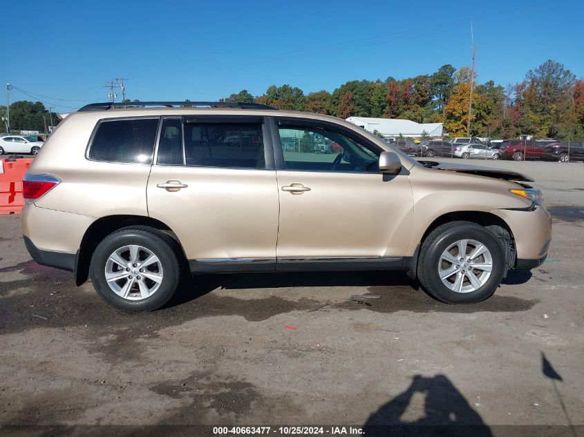 2011 Toyota Highlander Se VIN: 5TDBK3EH6BS046449 Lot: 40663477