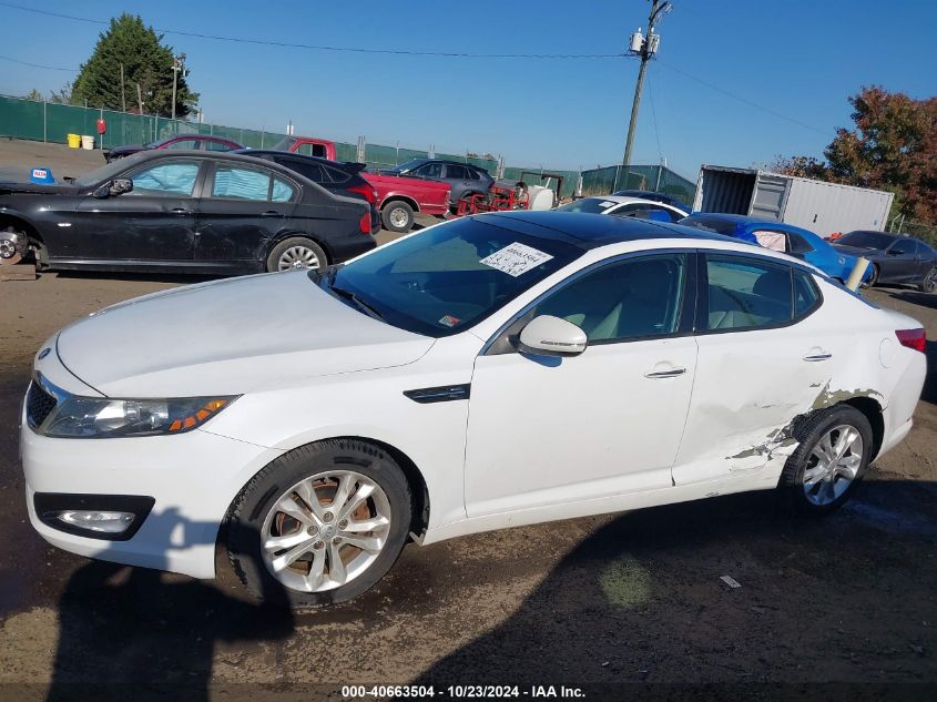 2013 Kia Optima Ex VIN: 5XXGN4A76DG094179 Lot: 40663504