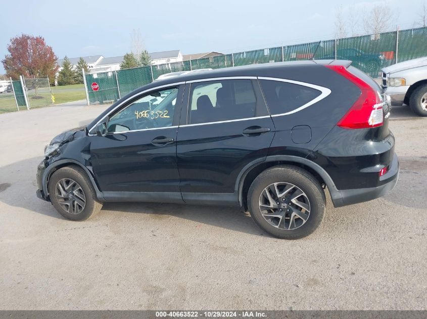 2016 Honda Cr-V Se VIN: 5J6RM4H43GL098583 Lot: 40663522