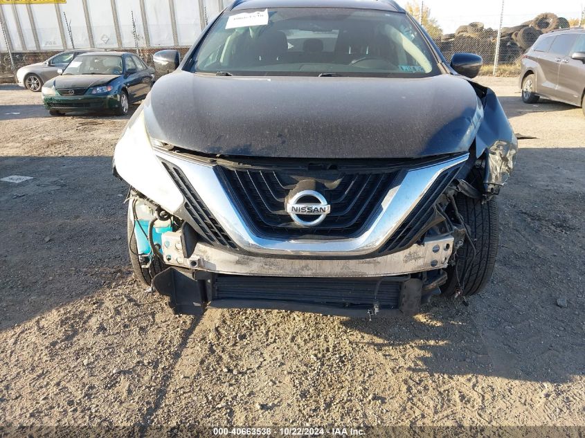 2016 Nissan Murano Sv VIN: 5N1AZ2MH0GN141200 Lot: 40663538