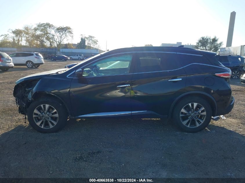 2016 Nissan Murano Sv VIN: 5N1AZ2MH0GN141200 Lot: 40663538