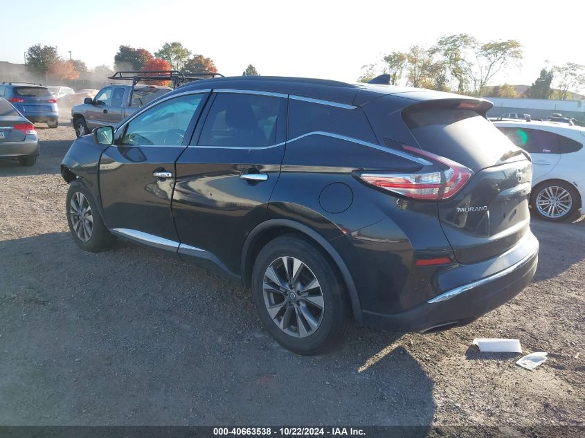 2016 Nissan Murano Sv VIN: 5N1AZ2MH0GN141200 Lot: 40663538