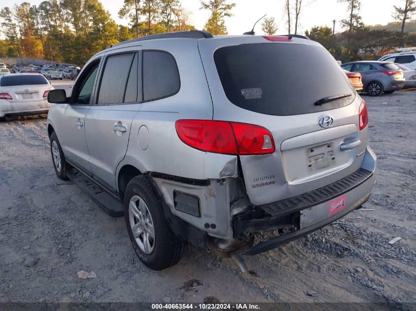 2009 Hyundai Santa Fe Gls VIN: 5NMSG13D59H265440 Lot: 40663544