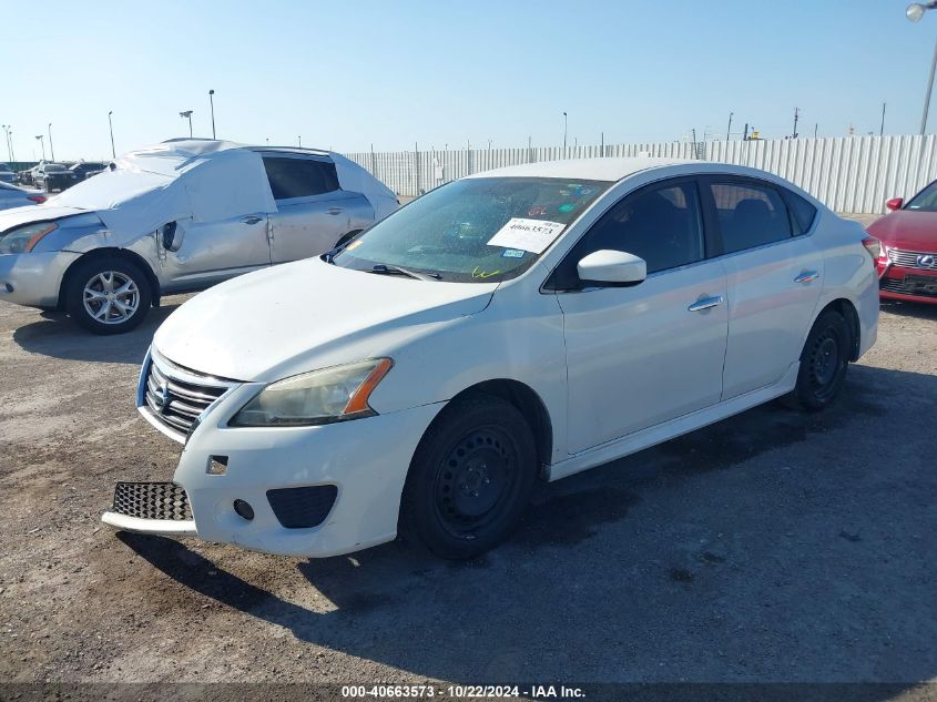 VIN 3N1AB7AP3DL734307 2013 Nissan Sentra, SR no.2