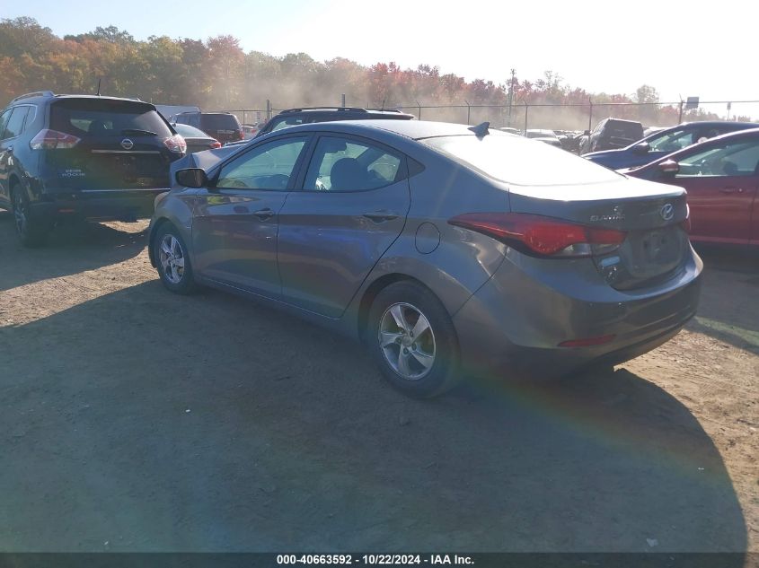 2014 Hyundai Elantra Se VIN: 5NPDH4AE8EH526088 Lot: 40663592