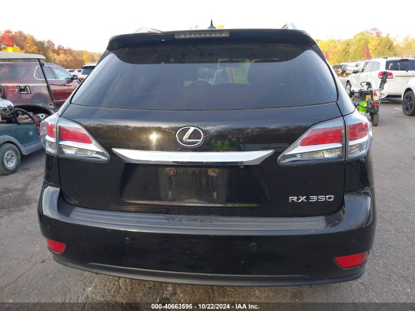 2013 Lexus Rx 350 VIN: 2T2BK1BA6DC217493 Lot: 40663595