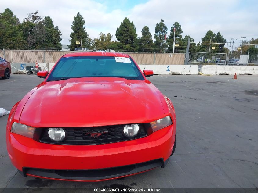 2012 Ford Mustang Gt VIN: 1ZVBP8CFXC5278802 Lot: 40663601