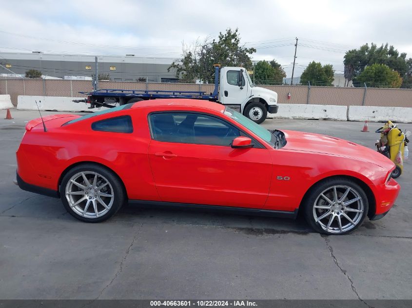 2012 Ford Mustang Gt VIN: 1ZVBP8CFXC5278802 Lot: 40663601