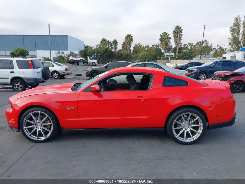 2012 Ford Mustang Gt VIN: 1ZVBP8CFXC5278802 Lot: 40663601