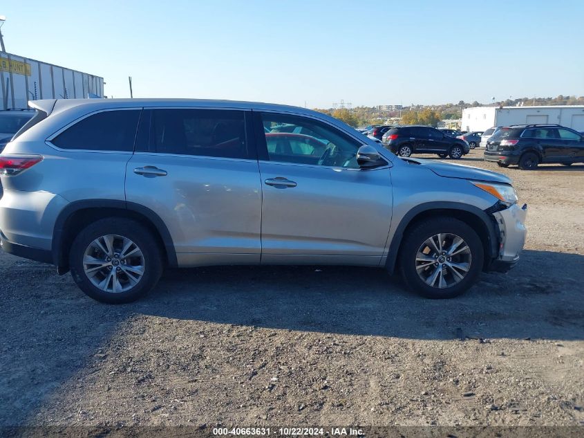 2016 Toyota Highlander Le Plus V6 VIN: 5TDBKRFH6GS355119 Lot: 40663631