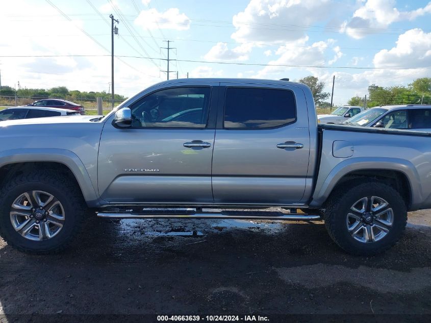 2017 Toyota Tacoma Limited VIN: 5TFGZ5ANXHX058714 Lot: 40663639