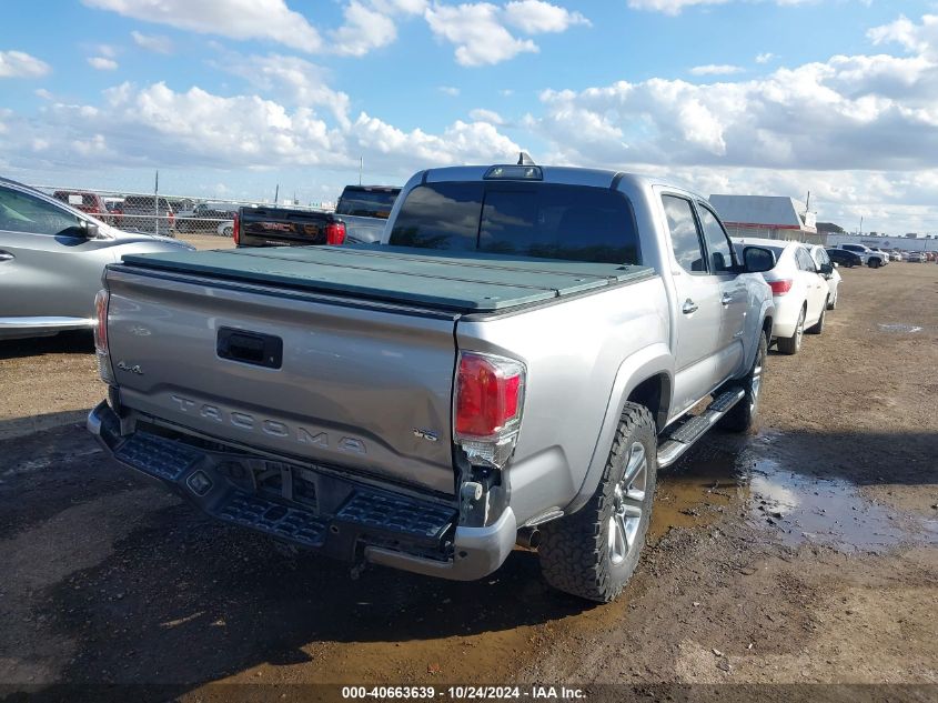 2017 Toyota Tacoma Limited VIN: 5TFGZ5ANXHX058714 Lot: 40663639