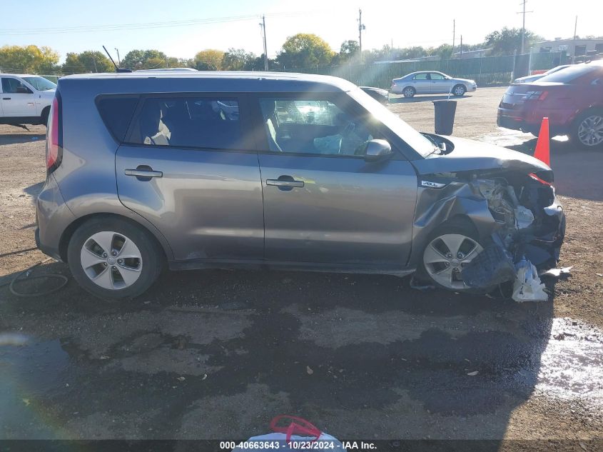 2016 Kia Soul VIN: KNDJN2A27G7360756 Lot: 40663643