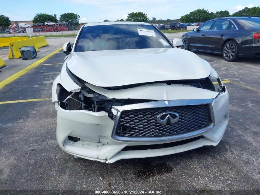 2018 Infiniti Q60 3.0T Red Sport 400 VIN: JN1FV7EL6JM631436 Lot: 40663656