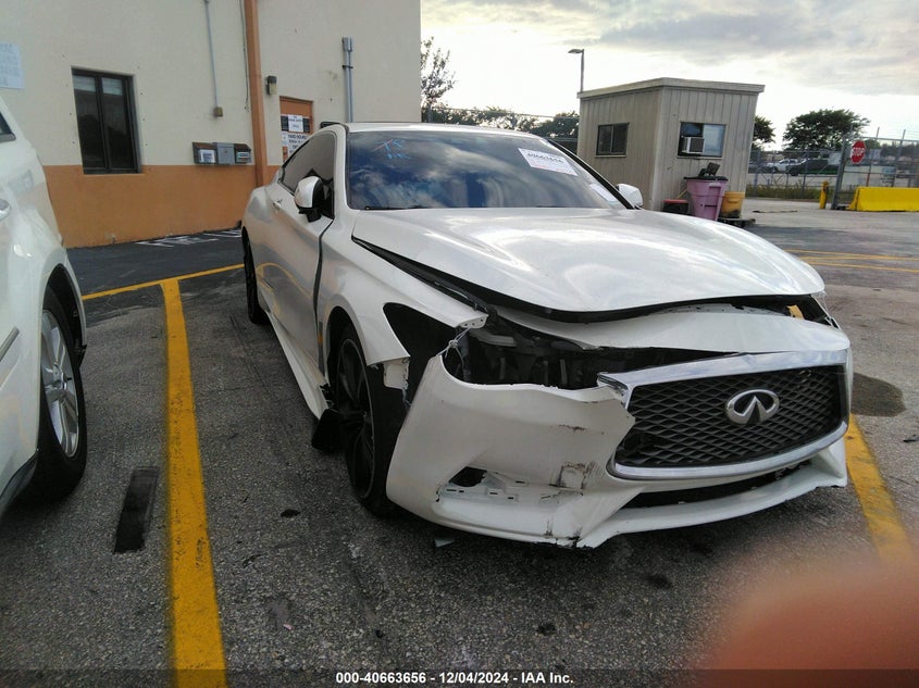 Vin: jn1fv7el6jm631436, lot: 41152934, infiniti q60 3.0t red sport 400 2018 img_1