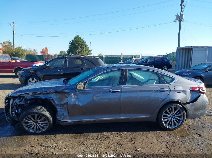 2015 HYUNDAI GENESIS VIN: KMHGN4JF3FU016216