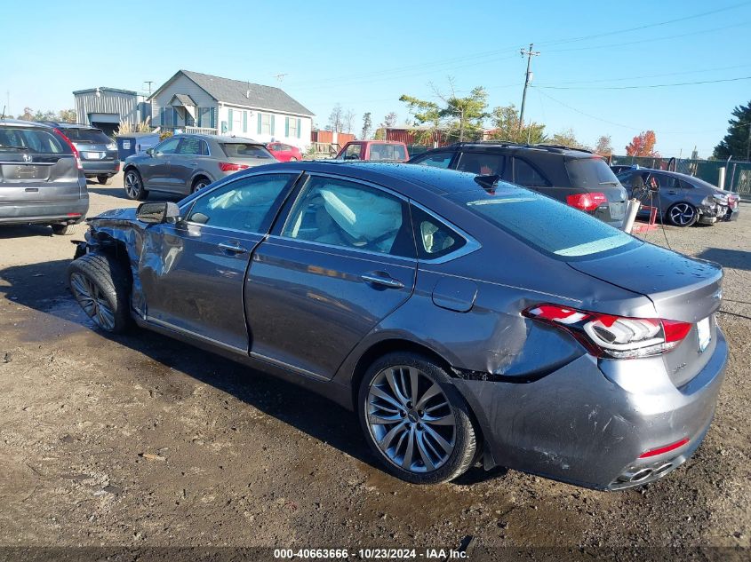 2015 HYUNDAI GENESIS VIN: KMHGN4JF3FU016216