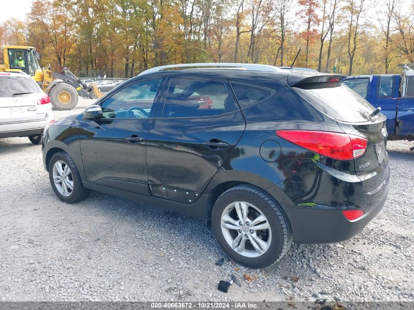 2012 Hyundai Tucson Gls VIN: KM8JUCAC6CU395295 Lot: 40663672