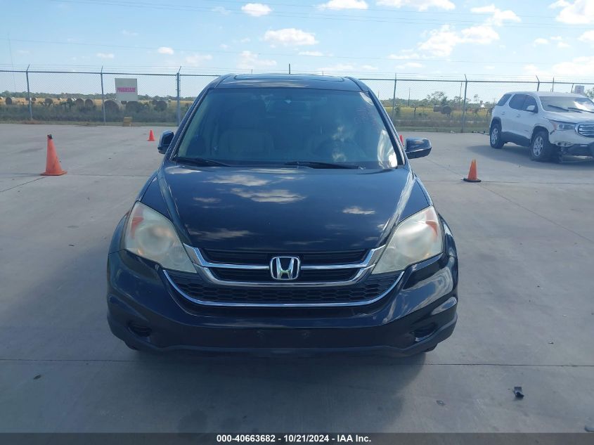 2010 Honda Cr-V Ex-L VIN: 5J6RE3H72AL012530 Lot: 40663682