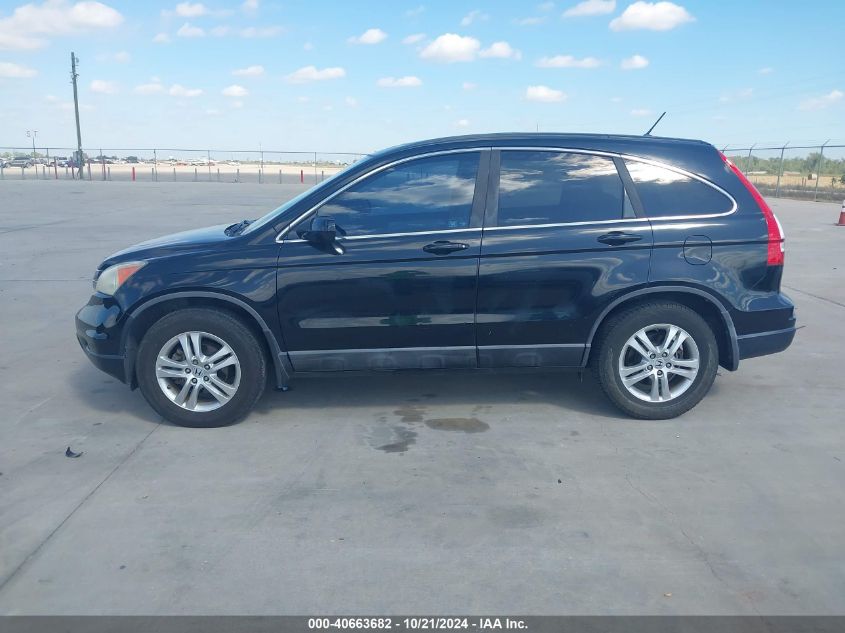 2010 Honda Cr-V Ex-L VIN: 5J6RE3H72AL012530 Lot: 40663682