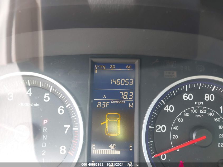 2010 Honda Cr-V Ex-L VIN: 5J6RE3H72AL012530 Lot: 40663682