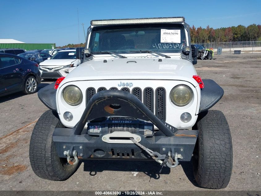 2017 Jeep Wrangler Sport 4X4 VIN: 1C4AJWAG4HL582792 Lot: 40663690