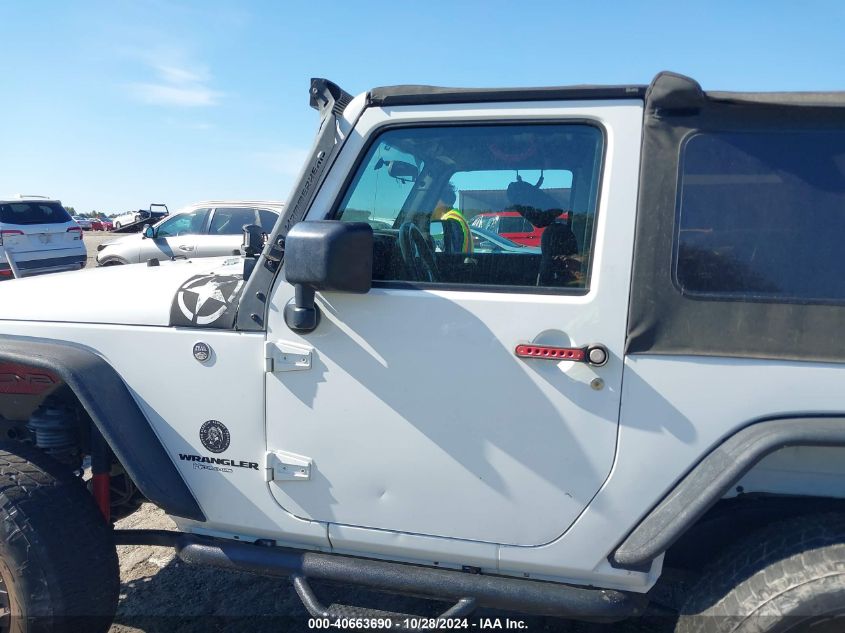 2017 Jeep Wrangler Sport 4X4 VIN: 1C4AJWAG4HL582792 Lot: 40663690