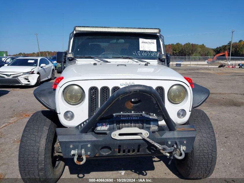 2017 Jeep Wrangler Sport 4X4 VIN: 1C4AJWAG4HL582792 Lot: 40663690