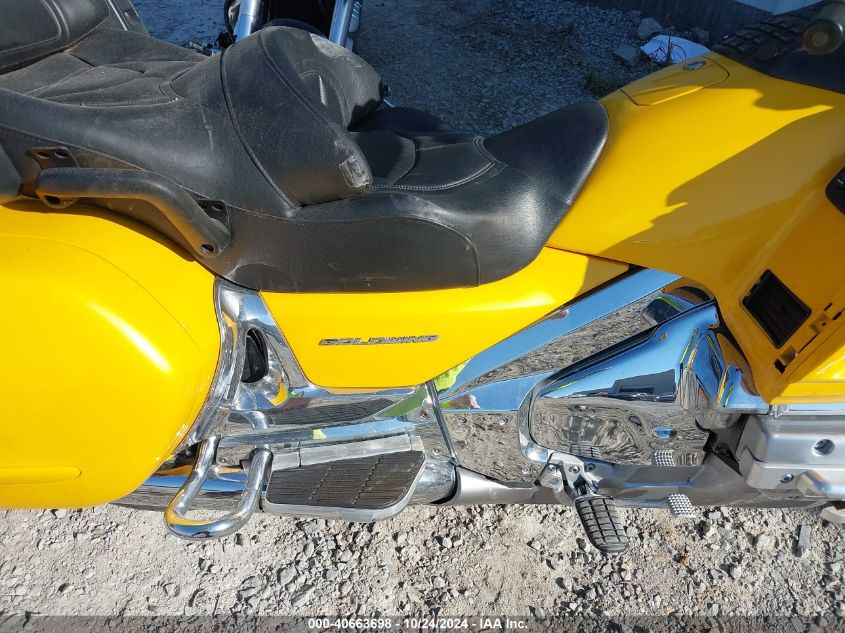 2010 Honda Gl1800 VIN: 1HFSC47L5AA905536 Lot: 40663698