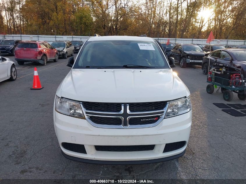 2017 Dodge Journey Se VIN: 3C4PDCAB0HT654452 Lot: 40663710