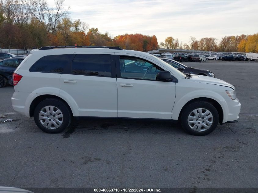 2017 Dodge Journey Se VIN: 3C4PDCAB0HT654452 Lot: 40663710