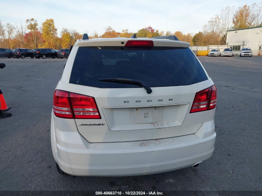 2017 Dodge Journey Se VIN: 3C4PDCAB0HT654452 Lot: 40663710