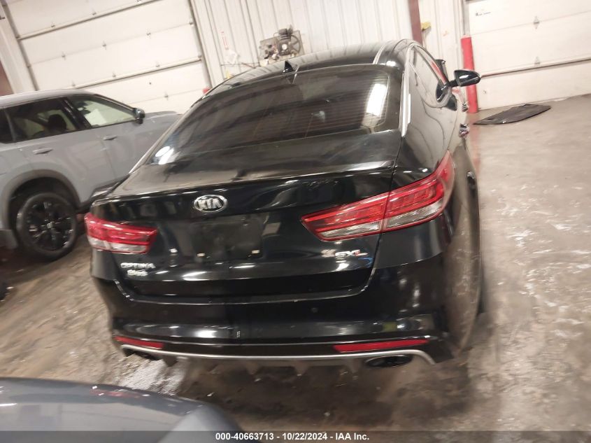 2016 Kia Optima Sxl Turbo VIN: 5XXGV4L29GG049002 Lot: 40663713