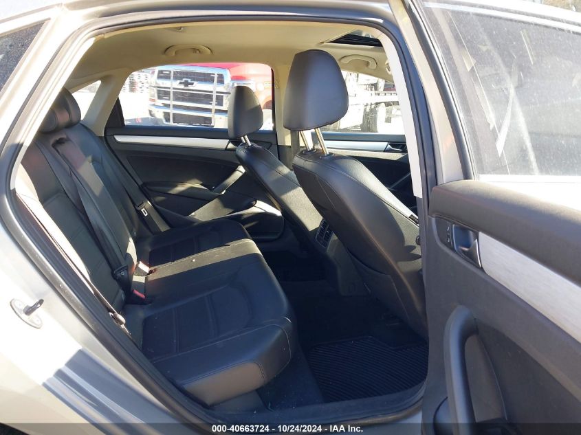 2013 Volkswagen Passat 2.5L Se VIN: 1VWBP7A39DC128566 Lot: 40663724