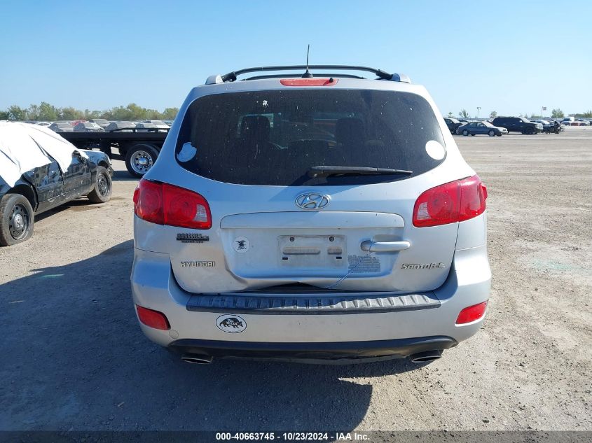 2007 Hyundai Santa Fe Gls VIN: 5NMSG13D67H096056 Lot: 40663745