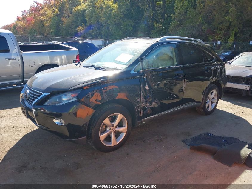 VIN 2T2BK1BA2FC276253 2015 Lexus RX, 350 no.2