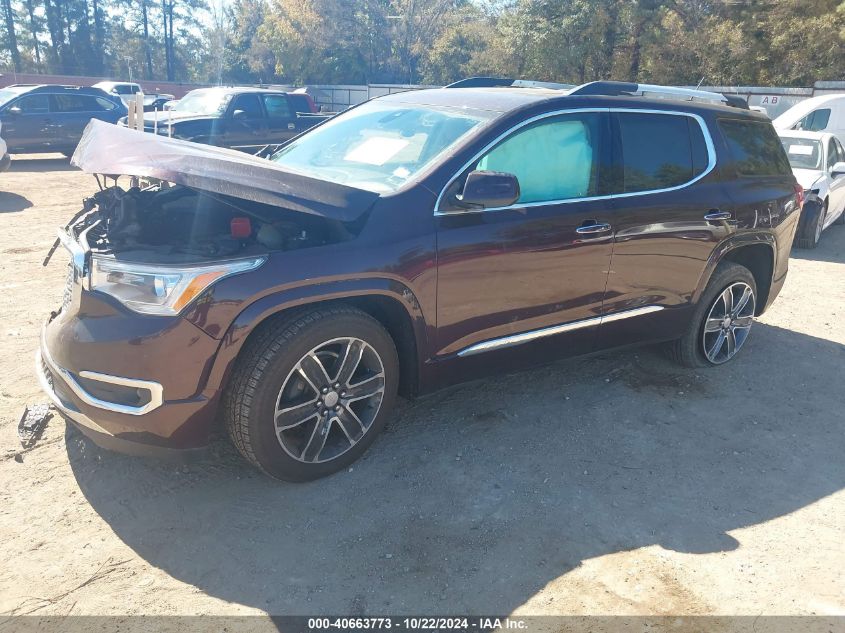 VIN 1GKKNPLSXHZ222153 2017 GMC Acadia, Denali no.2