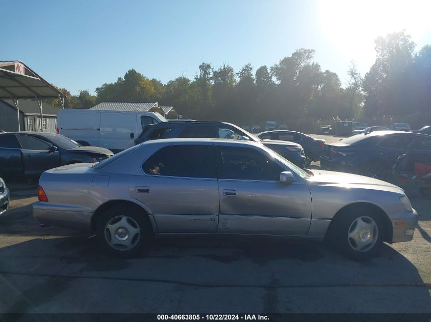 1998 Lexus Ls 400 VIN: JT8BH28F6W0104845 Lot: 40663805