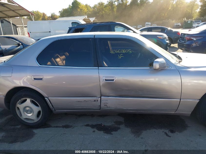 1998 Lexus Ls 400 VIN: JT8BH28F6W0104845 Lot: 40663805