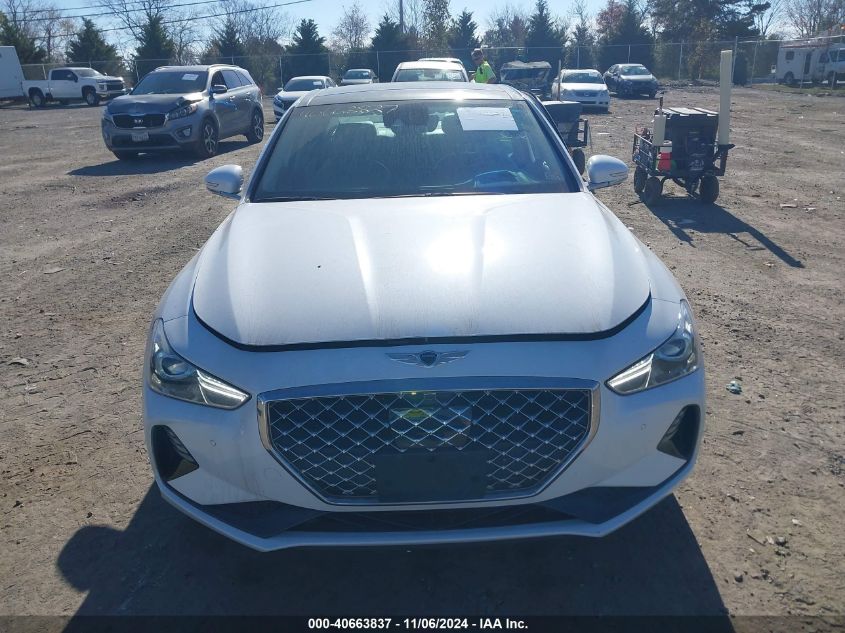 2019 Genesis G70 2.0T Advanced VIN: KMTG44LA2KU030323 Lot: 40663837