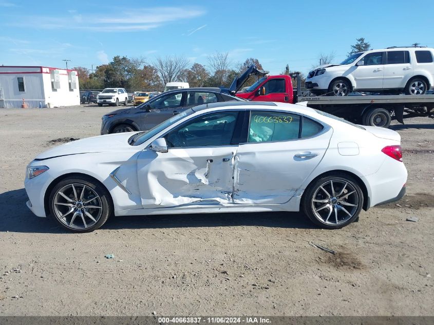 2019 Genesis G70 2.0T Advanced VIN: KMTG44LA2KU030323 Lot: 40663837