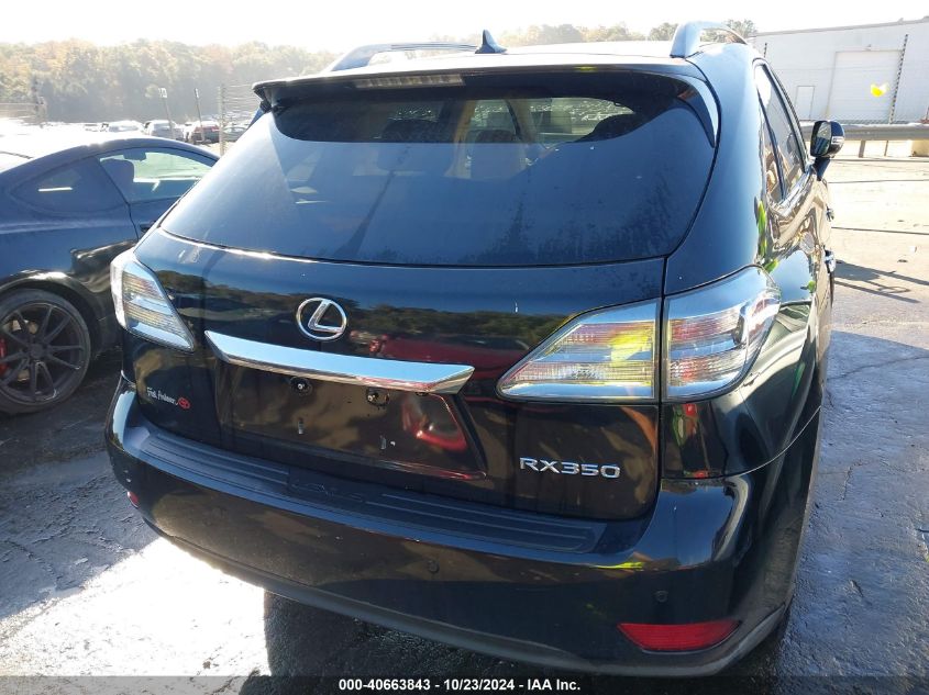 2012 Lexus Rx 350 VIN: 2T2ZK1BA6CC068211 Lot: 40663843