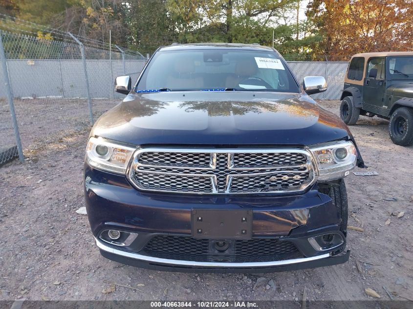 2016 Dodge Durango Citadel VIN: 1C4RDJEG1GC341150 Lot: 40663844