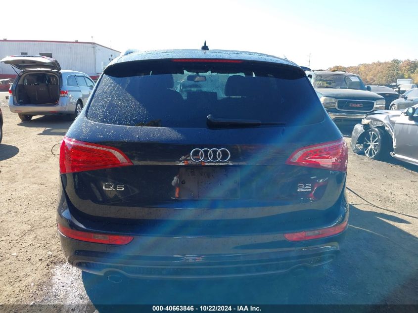 2012 Audi Q5 3.2 Premium Plus VIN: WA1DKAFP7CA063949 Lot: 40663846