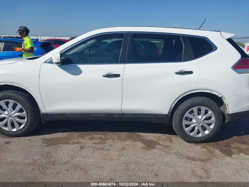 2016 Nissan Rogue S VIN: 5N1AT2MT8GC892434 Lot: 40663874